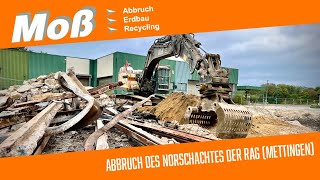 Abbruch des Nordschachtes in Mettingen [upl. by Acim]