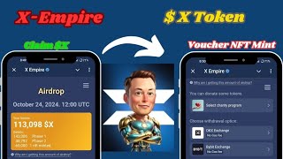 XEmpire X Token claim to Bitget withdrawal  X Empire Airdrop claim  Listing 24 Oct [upl. by Ollie]