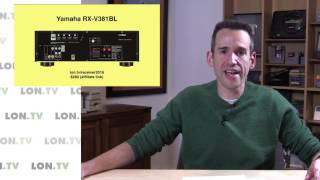 QampA  My current low cost receiver review Yamaha RXV381BL [upl. by Eiznil868]