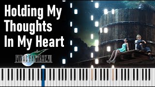 Holding My Thoughts In My Heart FF7  Nobuo Uematsu [upl. by Bardo472]