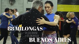 88 milongas Tango Buenos Aires 2022 2 [upl. by Julienne104]