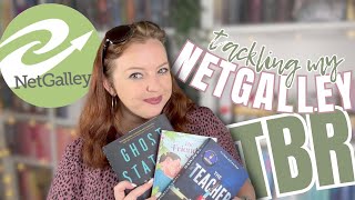 Tackling my Netgalley TBR and finding a new favorite  Reading Vlog [upl. by Aryl]