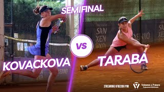 Semifinal Femenina  22º ITF Juniors Sanxenxo J300 Alena Kovackova VS Nellie Taraba [upl. by Wearing]