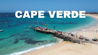 Sal Cape Verde  Drone 4K  Melia Dunas [upl. by Latyrc]