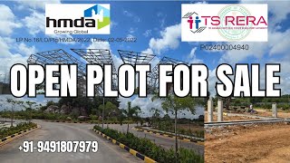 Silpa Botanica Hyderabad GETS YOU AMAZING HMDA OPEN PLOTS FOR SALE [upl. by Aicissej]