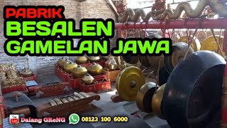 PABRIK  BESALEN GAMELAN JAWA  COKRIK SORAYA SOLO SURAKARTA  Dalang GReNG PUPPET JAVANESE [upl. by Fabiano]