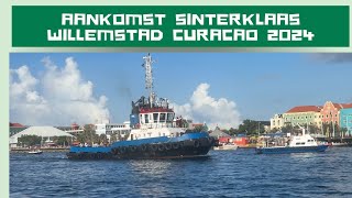 Curaçao  Aankomst Sinterklaas Willemstad Curaçao 2024 [upl. by Betthel]