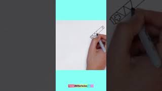 How to draw Mei thirteen knives Very easy drawing draw [upl. by Aniri]