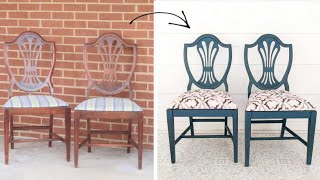 How to Reupholster a Dining Chair with Perfectly Smooth Corners [upl. by Hadria]