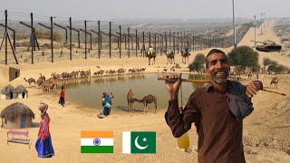 Amazing Village Life Routine at India Pakistan Border Zero Line [upl. by Carmelle322]