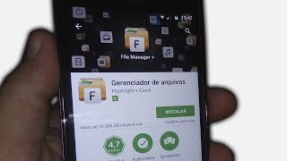 Dica  Gerenciador de arquivos Simples e Fácil Para Celular [upl. by Tiphani688]