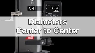 V Height Gage Measuring Center to Center of Diameters [upl. by Hcib]