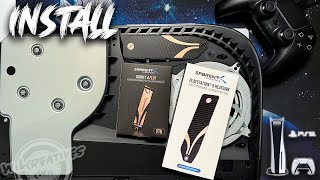 PS5 SSD Upgrade Sabrent PS5 Heatsink amp 2TB Sabrent Rocket 4 Plus M2  Install Step by Step [upl. by Aldridge]