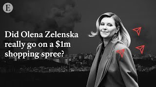 Did Olena Zelenska really go on a 1m shopping spree in New York [upl. by Ralfston415]