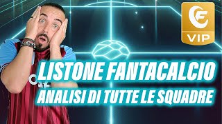 Asta Fantacalcio 202425 Analisi completa delle 20 squadre di serie A [upl. by Ober]