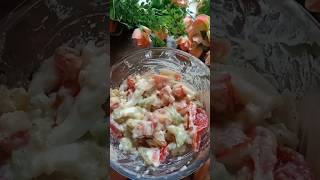 Healthy amp tasty egg salad 🥚 🥗🥗 shots healtyfood [upl. by Aniled132]