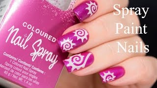 Spray Paint Nails [upl. by Spearman]