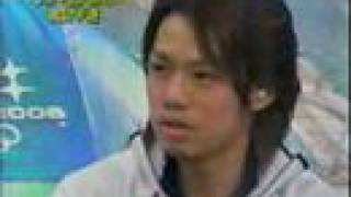 Daisuke Takahashi  Interview at the Torino Olympics [upl. by Johansen]