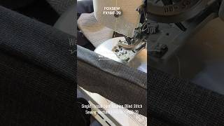 1Thread Spot Tacking Blind Stitch Sewing Machine [upl. by Amar603]