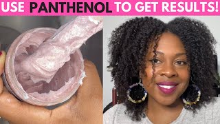 Panthenol How to use Panthenol for Hair Growth and Moisture Vitamin B5 [upl. by Dinsdale]