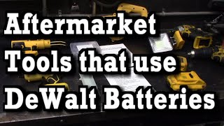 Aftermarket Tools that Work with DeWalt Batteries [upl. by Sivra]