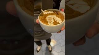 latteartbasic coffeeart coffee barista foryou [upl. by Arel670]