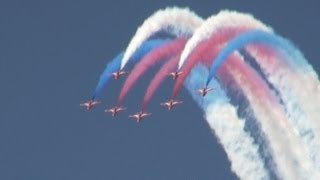 RIAT Red Arrows Royal Airforce Aerobatic Team [upl. by Liza]