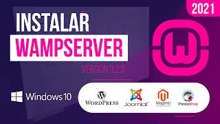 👨‍💻 Instalar WAMPSERVER 323 en Windows 10 64 BIts o 32 Bits 💻 [upl. by Nyltiak]