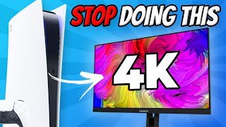 Dear Console Gamers STOP Buying 4K Monitors [upl. by Stroup]