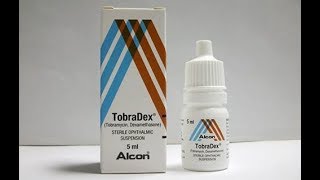 توبرادكس قطرة مرهم مضادة لالتهابات العين Tobradex Eye Drops [upl. by Shargel]