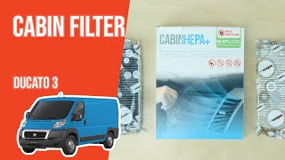 How to replace the cabin filter Ducato mk3 👃 [upl. by Dennie]