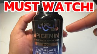 NUTRAHARMONY Apigenin 100mg  Apigenin Supplement for Sleep My Honest Review [upl. by Iover]