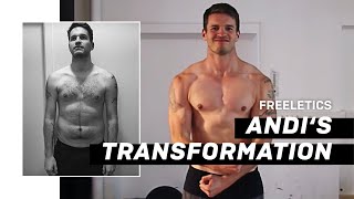 Andis Nutrition Transformation  Freeletics Transformations [upl. by Breh678]