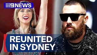 Taylor Swift and Travis Kelce spotted at Sydney Zoo  9 News Australia [upl. by Sitruc]