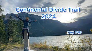 Day 148 Continental Divide Trail 2024 W Snazzy Last Few Miles Canadian Border and Triple Crowned [upl. by Afesoj]