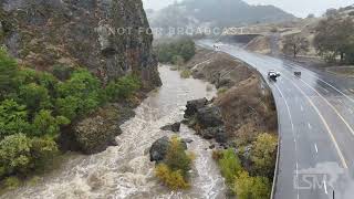 11212024 Santa Rosa California  Atmospheric River  Street Flooding  Roads Closed [upl. by Sekyere]