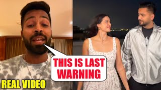 Watch  Hardik Pandya Response on Elvish Yadav amp Natasha Recent Viral Video on His Birthday [upl. by Pouncey]