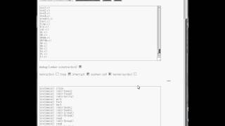 Demonstration of PDP11 emulator with JavaScript [upl. by Normand697]