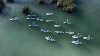 SUP túra – stand up paddle evezős kirándulás a Balatonon Tihanyban [upl. by Chilson]