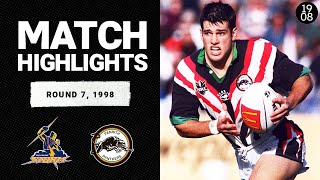 Melbourne Storm v Penrith Panthers  Round 7 1998  Classic Match Highlights  NRL [upl. by Jorry]