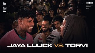 ATÉ O ADVERSÁRIO RIU 😂 JAYA LUUCK BA X TORVI  SEGUNDA FASE  BATALHA DO COLISEU  EDIÇÃO 203 [upl. by Banks808]