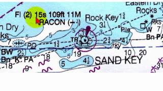 How to quotReadquot a Lighthouse on a Nautical Chart [upl. by Ayrotal]