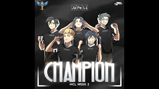 Finall Terakhir MCL Minggu Depannya Lagi [upl. by Helfant]