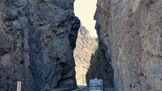 Sinclair Canyon in Kootenay National Park [upl. by Ecinej654]