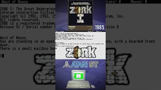 ZORK retro games gamer retrogames nostalgia 80s 90s atari st [upl. by Enilorak]