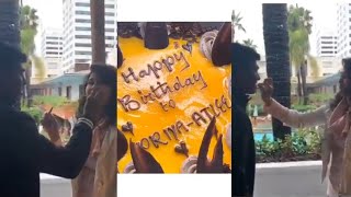 Atlee surprise to Priya Atlee  Priya Atlee Birthday Celebration  Little talks [upl. by Eecram]