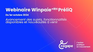 WinpaieRH PréliQ  requêteur protection sociale complémentaire livraisons et road map 2024 [upl. by Noach]