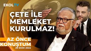 quotABDnin Derdi Türkiye’deki Su Kaynaklarıquot  Celal Şengör ve Candaş Tolga Işık  Az Önce Konuştum [upl. by Aihsenal]