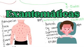 CLAVES para el DIAGNOSTICO DIFERENCIAL de las EXANTEMÁTICAS en PEDIATRÍA [upl. by Raynah]