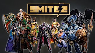 Smite 2 Alpha All Gods Masteries and Skins Updated with Nu Wa and Amaterasu [upl. by Llet]